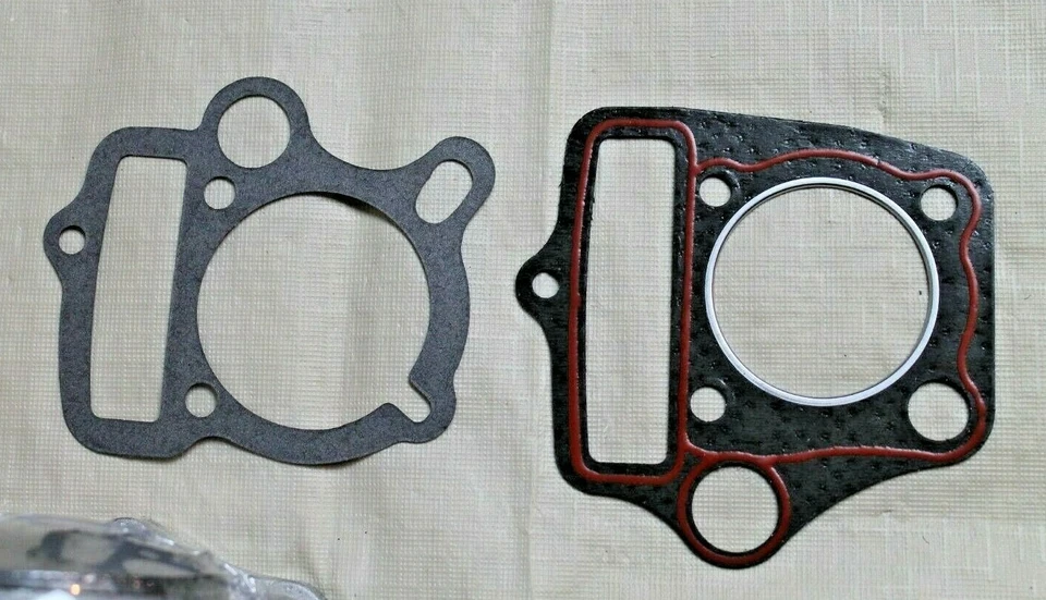 Honda ATC70 Top End Rebuild Kit Cylinder Head Piston Rings Gaskets 1978-1985 - Image 3 of 4