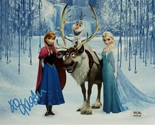 Kristen Bell Signed Autographed Frozen Anna 8x10 Photo PSA/DNA The Good Place