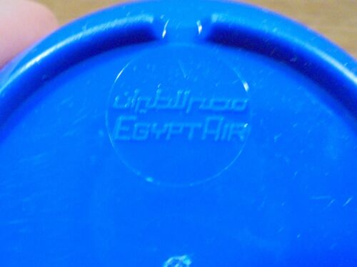 EGYPT AIR ADVERTISIGN VTG SET OF TWO PLASTIC CUPS - Picture 9 of 12