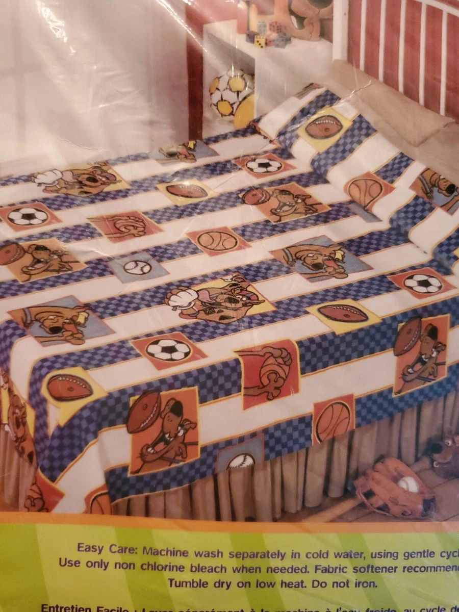 SCOOBY DOO Blanket NEW Twin Double Bedspread 68 x 90