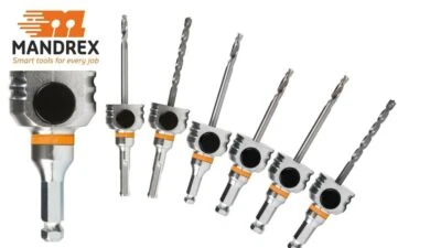 MandreX MXqs One Click Aufnahmen für alle MandreX Lochsägen