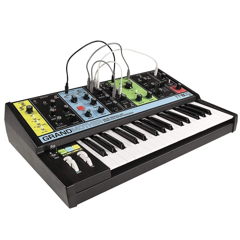 NEW MOOG GROUNDMOTHER SEMI-MODULAR EURORACK ANALOG SYNTHESIZER AND STEP - Image 4 of 4