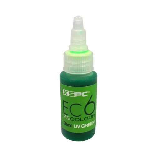 XSPC EC6 RECOLOUR 30ml Water / System / Coolant Dye - UV Green