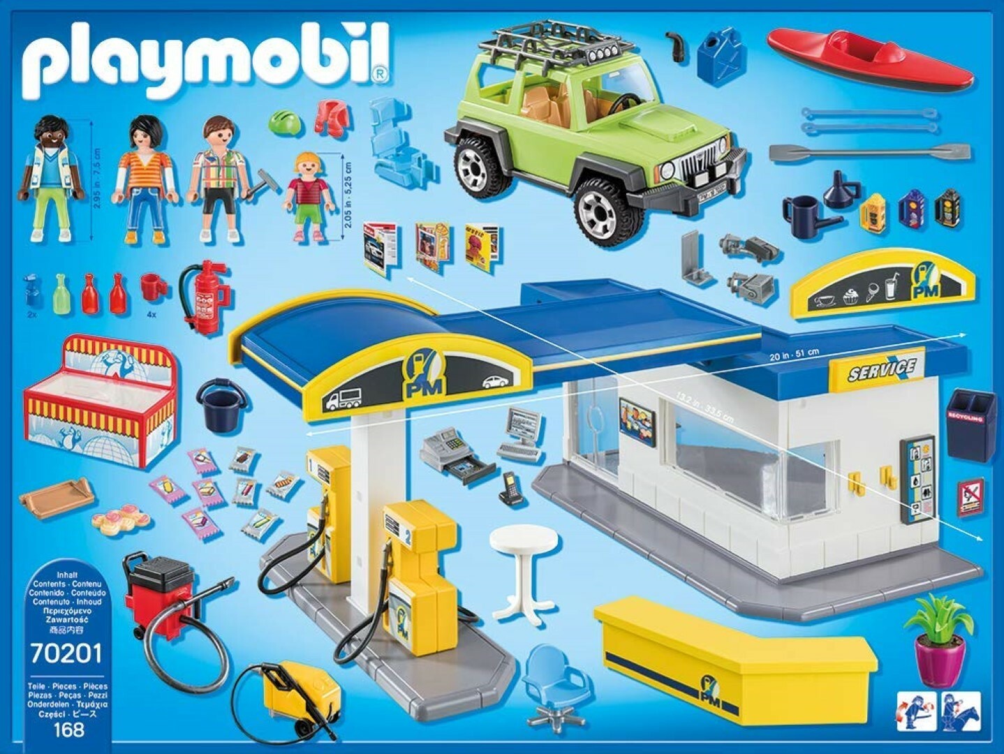 playmobil service station