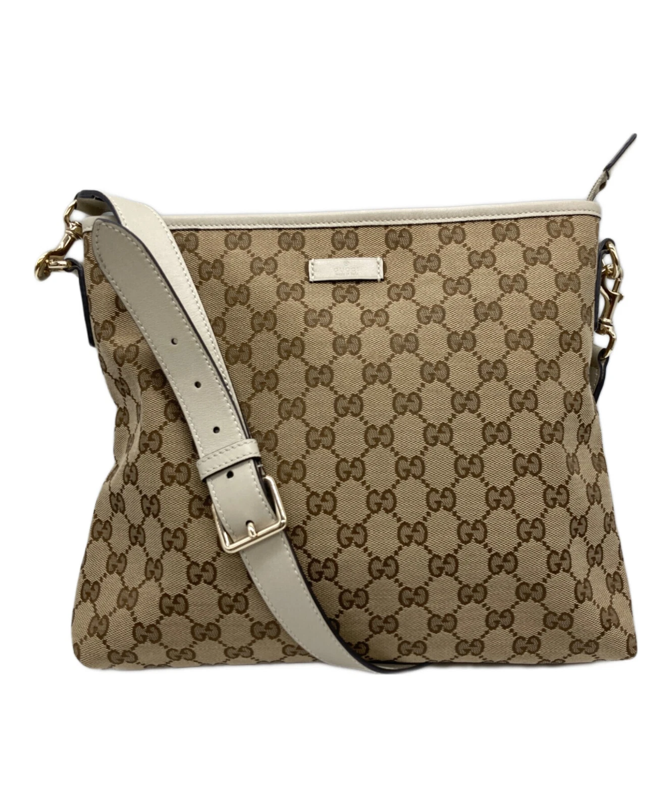 Sac bandoulière Gucci toile beige GG toile 388924 du Japon