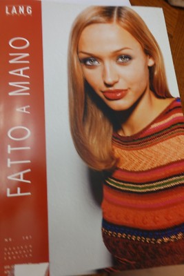Lang Yarns Fatto A Mano English Knitting Pattern Book 141