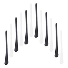 6 Pairs Silicone Eyeglass Leg Cover Glasses Ear Hooks Temple Pads End Tips