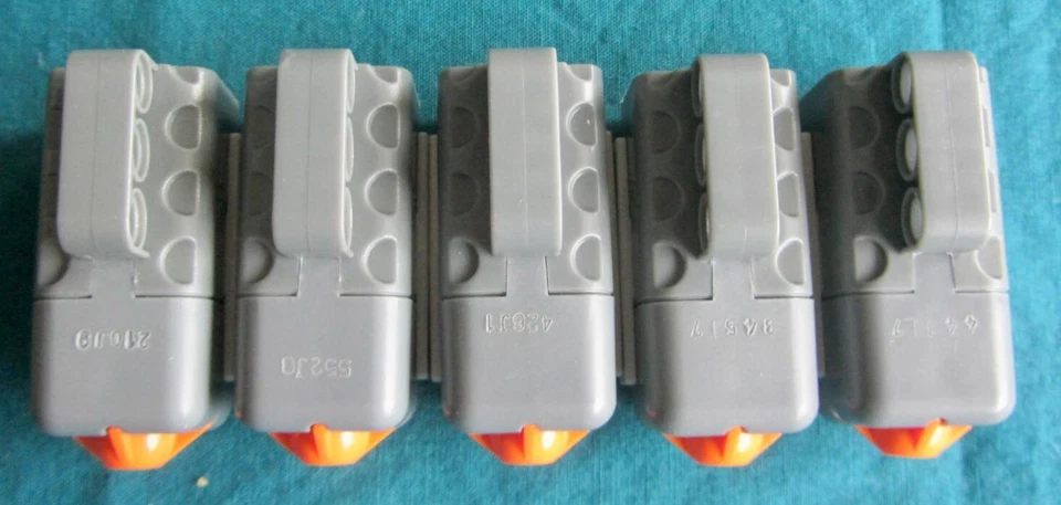 5 LEGO Mindstorms NXT Touch Sensor 53793 Gray Technic STEM Educational Original - Image 2 of 4