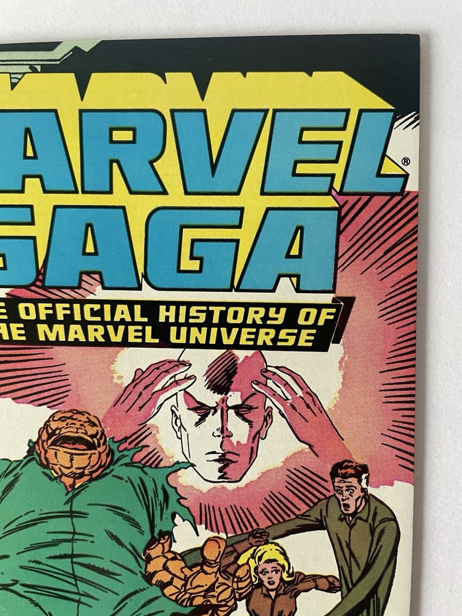 1985 The Marvel Saga the Official History of the Marvel