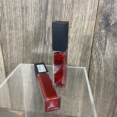 2X Maybelline New York Vivid Matte Liquid Color Sensational Lip #36 Red Punch