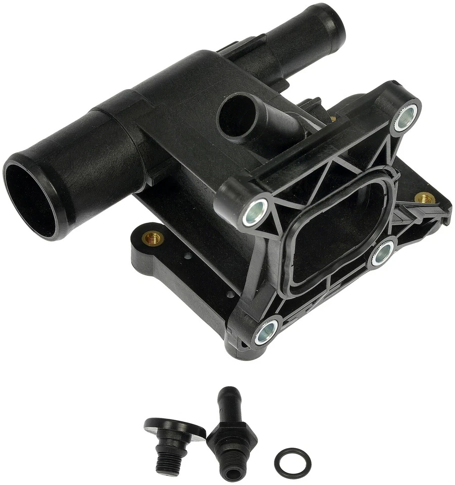 Tomada de água do líquido de arrefecimento do motor para 2005-2007 Ford Focus 2.0L L4 Dorman 246ZZ52 - Imagem 3 de 4