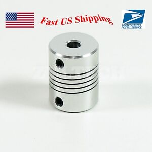 17 Flexible Shaft Coupling 5mm to 8mm for CNC or Reprap 3D Printer Prusa i3