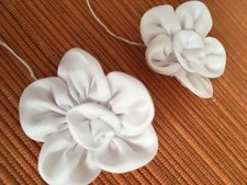 White flowers for craft Set 2