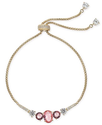 Eliot Danori Crystal Stone Slider Bracelet