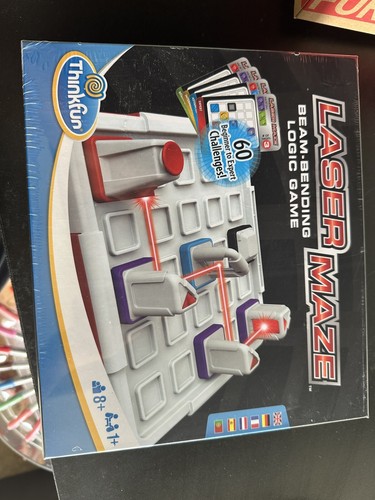 Think Fun LASER MAZE Beam Bending Logic Puzzle Game New Sealed - Picture 2 of 3