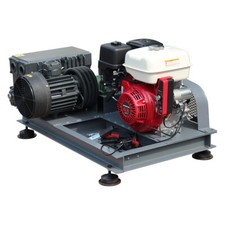 Single Stage Oil Sealed 58CFM DC12V Gasoline Drive Rotary Vane Vacuum Pump