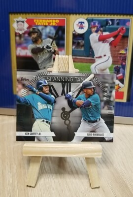 2023 Topps Update Time Spanning Tandems Ken Griffey Jr. & Julio R. /299 #TS-2