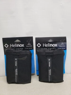2 HELINOX Ground Sheet For Chair One Color Black