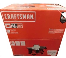 CRAFTSMAN 8 1/4" in Carbide-Tipped Blade 13.0 Amp Table Saw