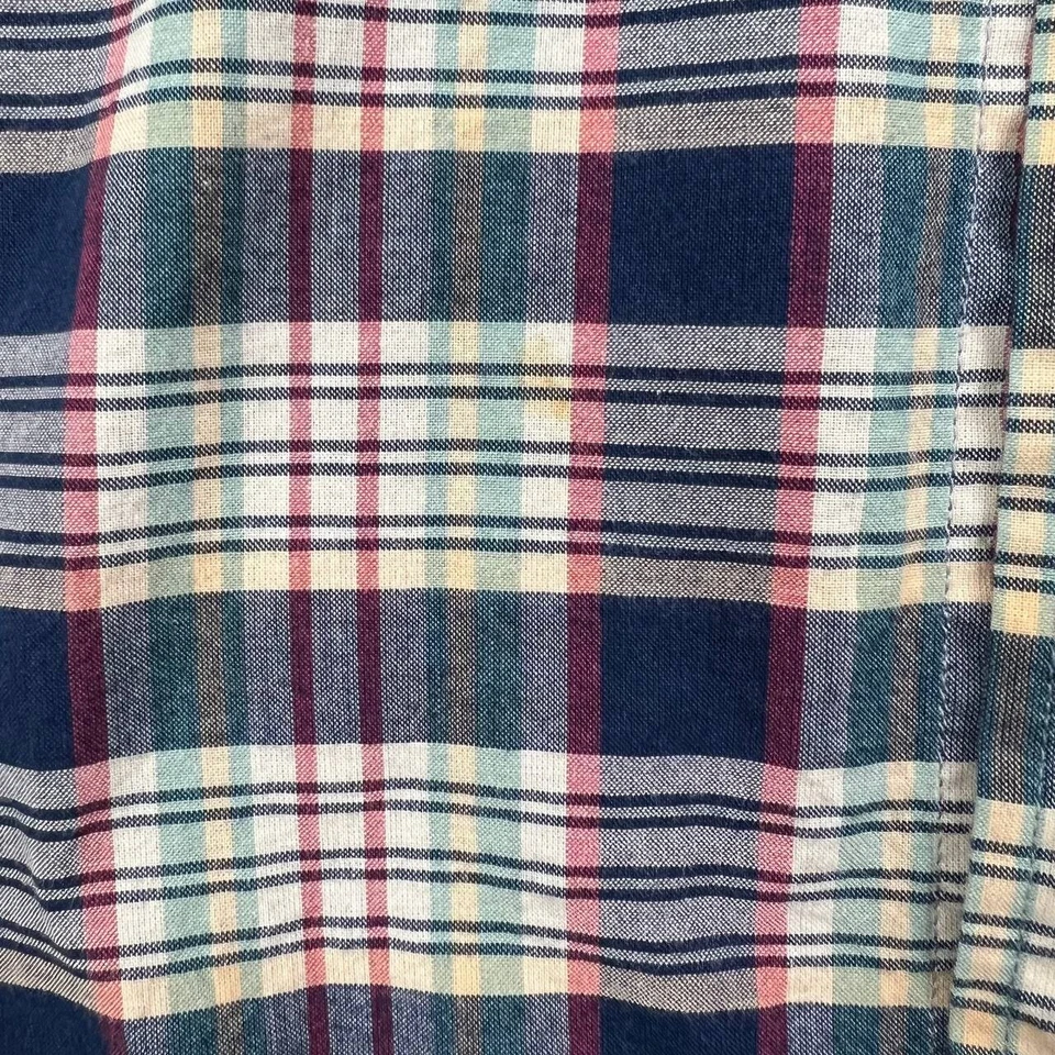 Camisa Jack Spade Warren Street New York Mediana a Cuadros Manga Larga Con Botones Hombres Foto 4 de 4