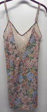 Vintage Victorias Secret Size Medium Gold Label Floral Lace Nightie Lingerie 42