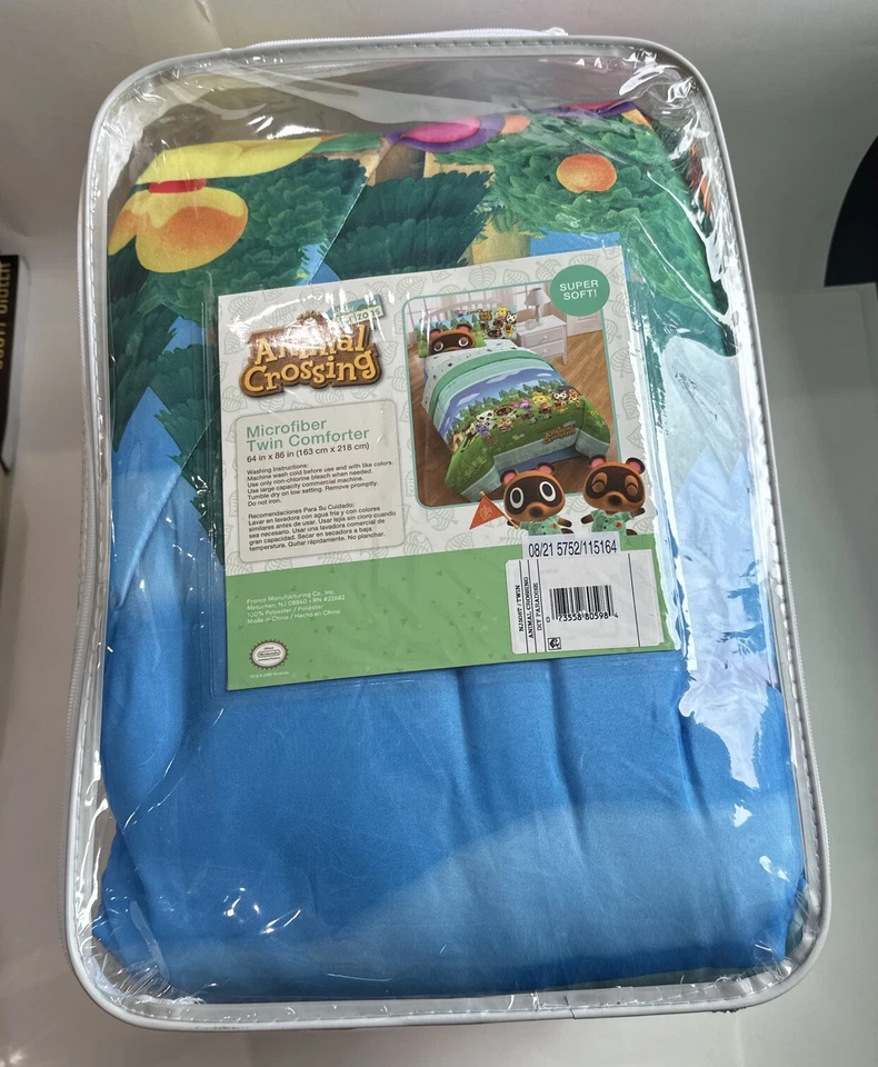 Animal Crossing Microfiber Twin Comforter NIP - Image 2 of 4