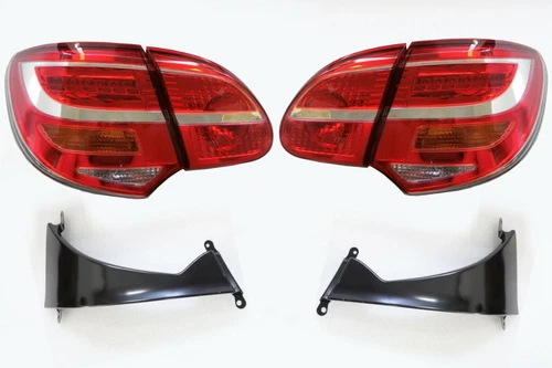 Led Tail Lights Lamp Red / Clear&cover bases For 2003~08 Toyota Corolla ZRE120 - Picture 2 of 11
