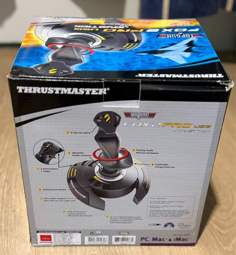 Thrustmaster Top Gun Fox 2 Pro USB Joystick - Unused - Original Box - Picture 4 of 8