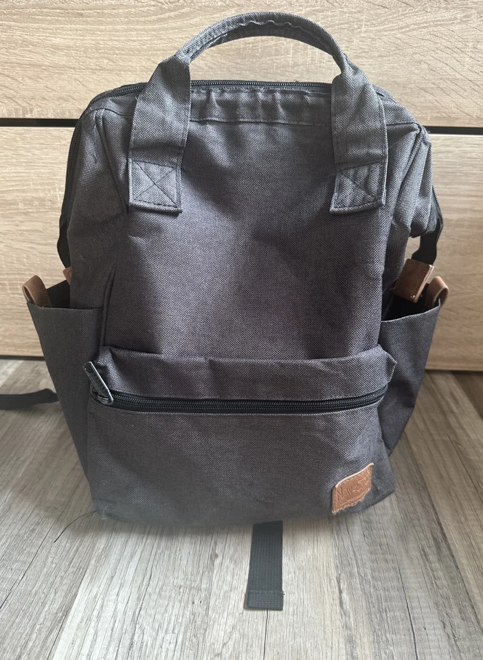 Rucksack schwarz | Nylon | Ungefähr 25 L