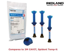 REDLAND WonderFil-Temp LC Temp. Filling Material 3x3gm Syringe Yellow/Blue KOREA