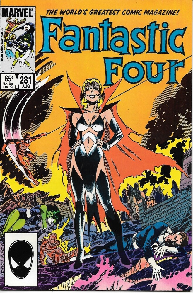 Fantastic Four Comic Book #281 Marvel Comics 1985 VERY HIGH