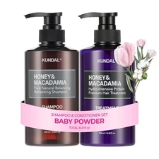 Kundal Shampoo / Treatment / Shampoo + Treatment Set - Baby Powder [PICK BUNDLE]