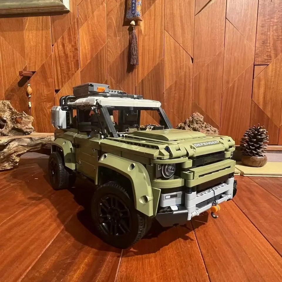Ruote di ricambio compatibili per il set LEG0 Defender 42110, solo