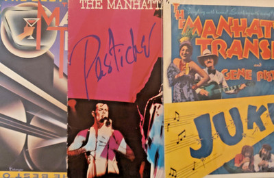 The Manhattan Transfer  --  3 x Vinyl  LP  Album  --  Pastiche + Jukin + Best Of