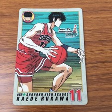 Slam Dunk Card Kaede Rukawa 52 Rare Anime