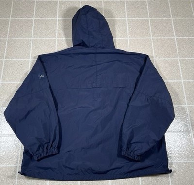 ジャケット・アウター ALOUND VENTILATION JACKET&PANTS NAVY Avalanche Weather Shield Jacket Men's Small Wind Resistant Dark