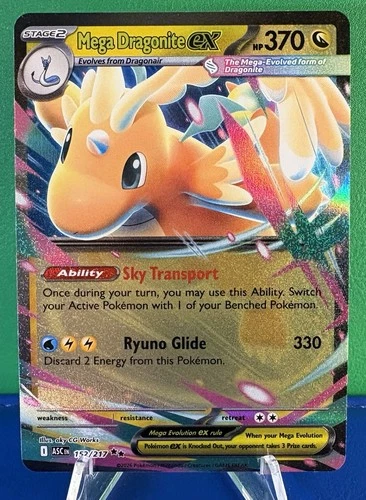 New ListingPokémon TCG Mega Dragonite EX 152/217 - Ascended Heroes Double Rare - Near Mint