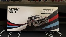 MINI GT 1/64 Lancia Delta HF Evo 1992 WRC Martini 4-Car Set Mud Effect Ltd