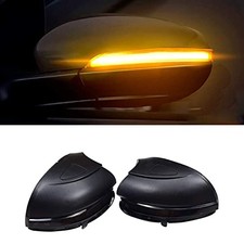 Sequential Led Side Mirror Turn Signal Light no holes yellow no holes