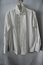 Roundtree Yorke Gold Label Men s Tuxedo shirt Non-Iron E-Z Wash cotton 16x33