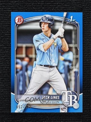2025 Bowman Prospects Blue 52/150 Jack Lines #BP-64 0lj0