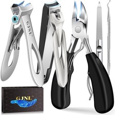 Toe Nail Clippers for Thick Nails for Seniors - 37mm/16mm Wide Jaw Opening Large