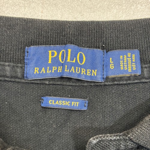 Polo Ralph Lauren Shirt Mens Large Classic Fit Short Sleeve Red Pony Casual Bred - Picture 2 of 7