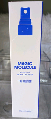 Magic Molecule The Solution Antimicrobial Skin Cleanser 8 fl oz New Sealed Box