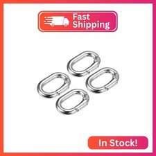 uxcell Spring Oval Ring, 4Pcs 1.93 Inch Round...