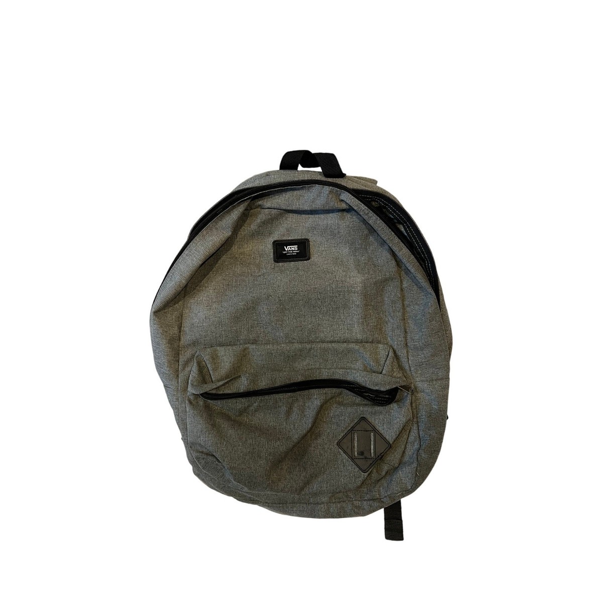 VANS Off The Wall Gray Backpack | eBay