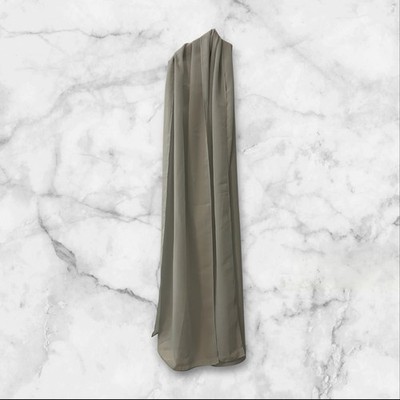 Gray 77 x18 Chiffon Scharf