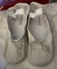 Capezio girls Daisy 205 Ballet Shoe Toddler/Little Kid ,White,12.5 M