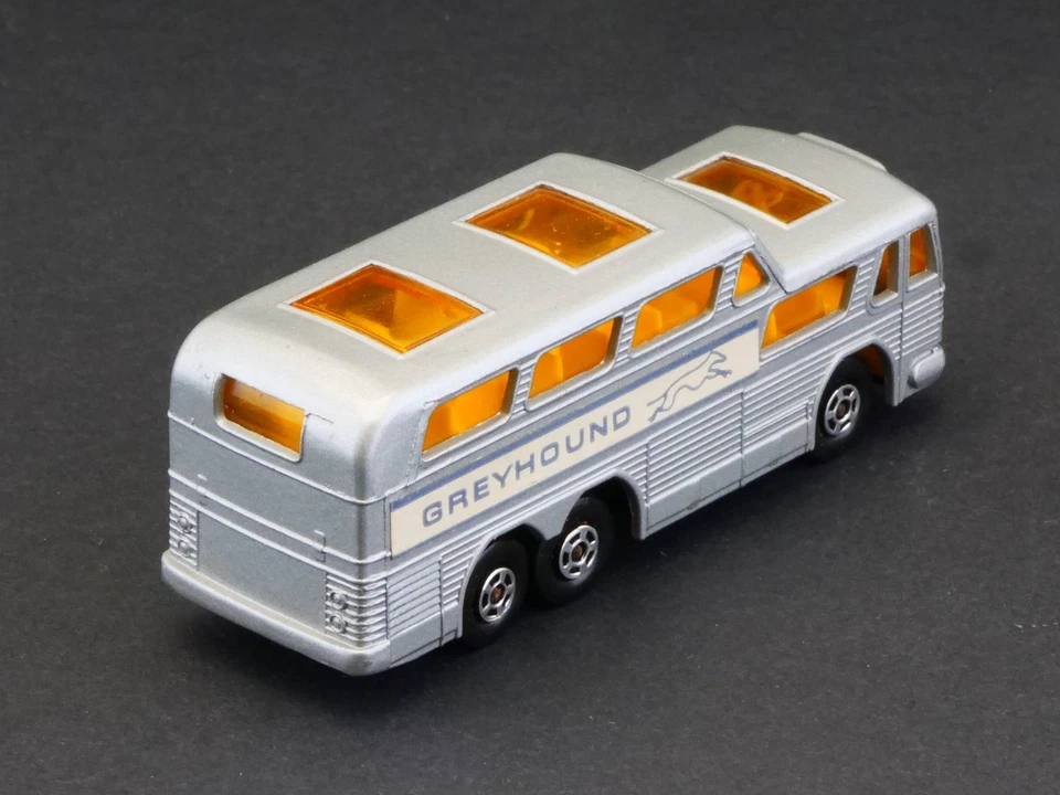 Matchbox 66 A Superfast Greyhound Bus H-Box MIB Box super! OVP 1706-02-43 - Bild 4 von 4