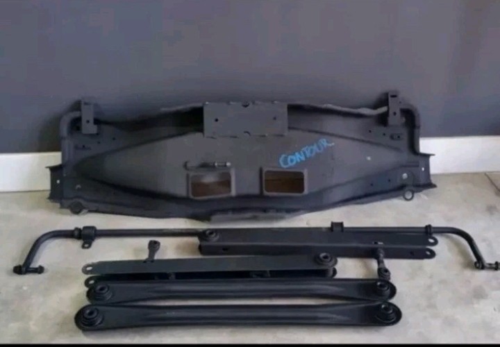 1995-00 Contour & Mystique Cougar Rear Susp Crossmember SubFrame Front Rear Arms thumbnail 2